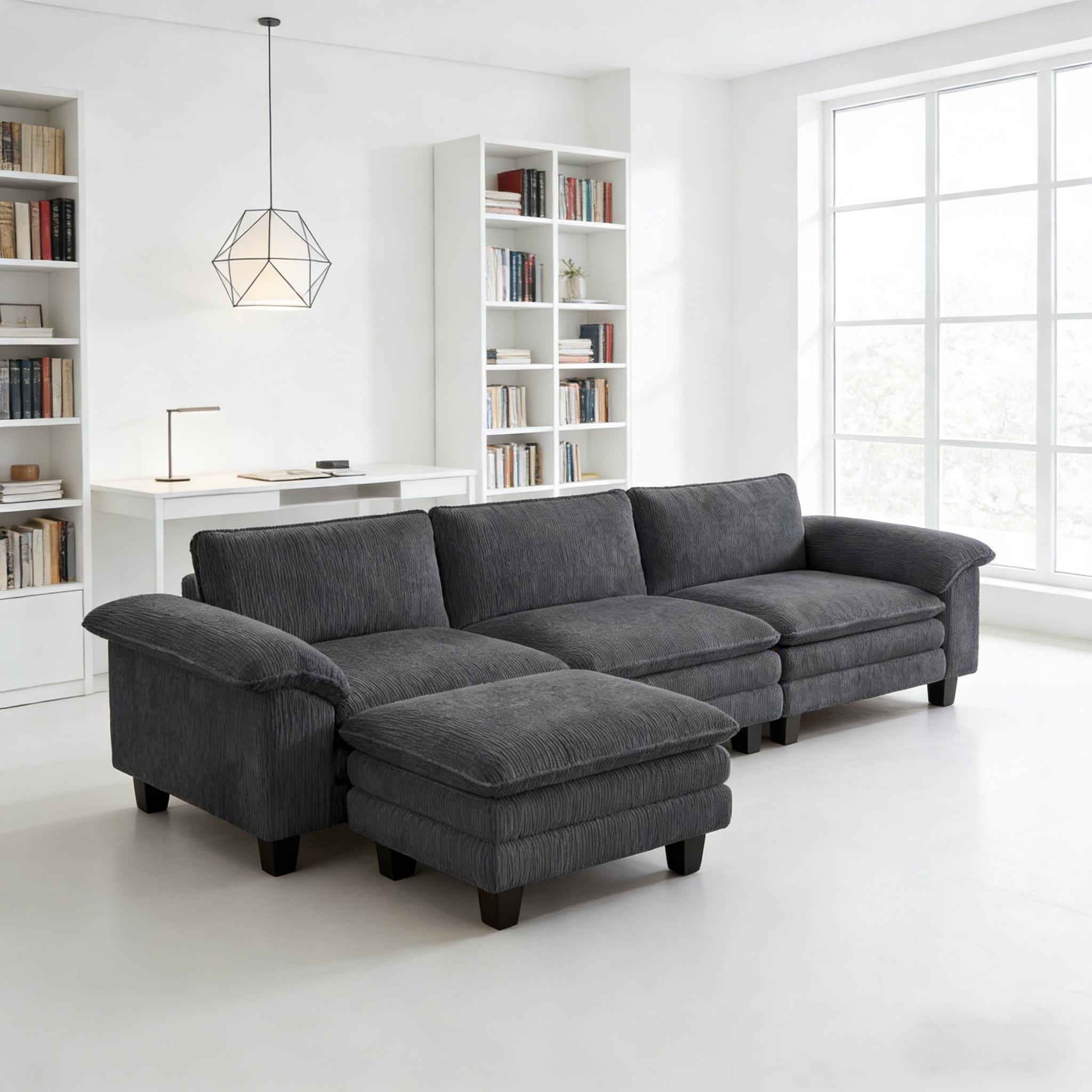 Luxury Sectional Sofa for Comfortable Living Spaces.