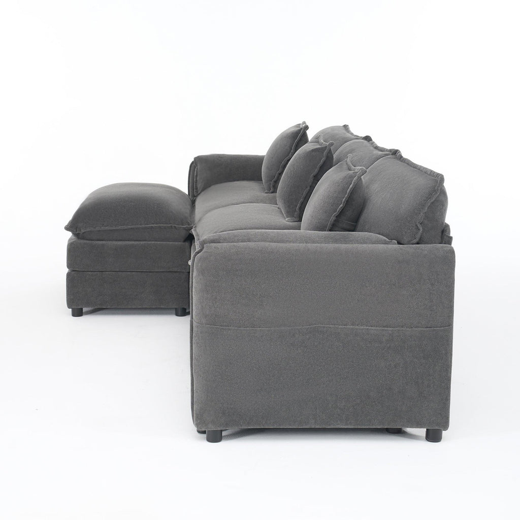 Modular Sectional Sofa - Versatile L Shaped Couch Set.
