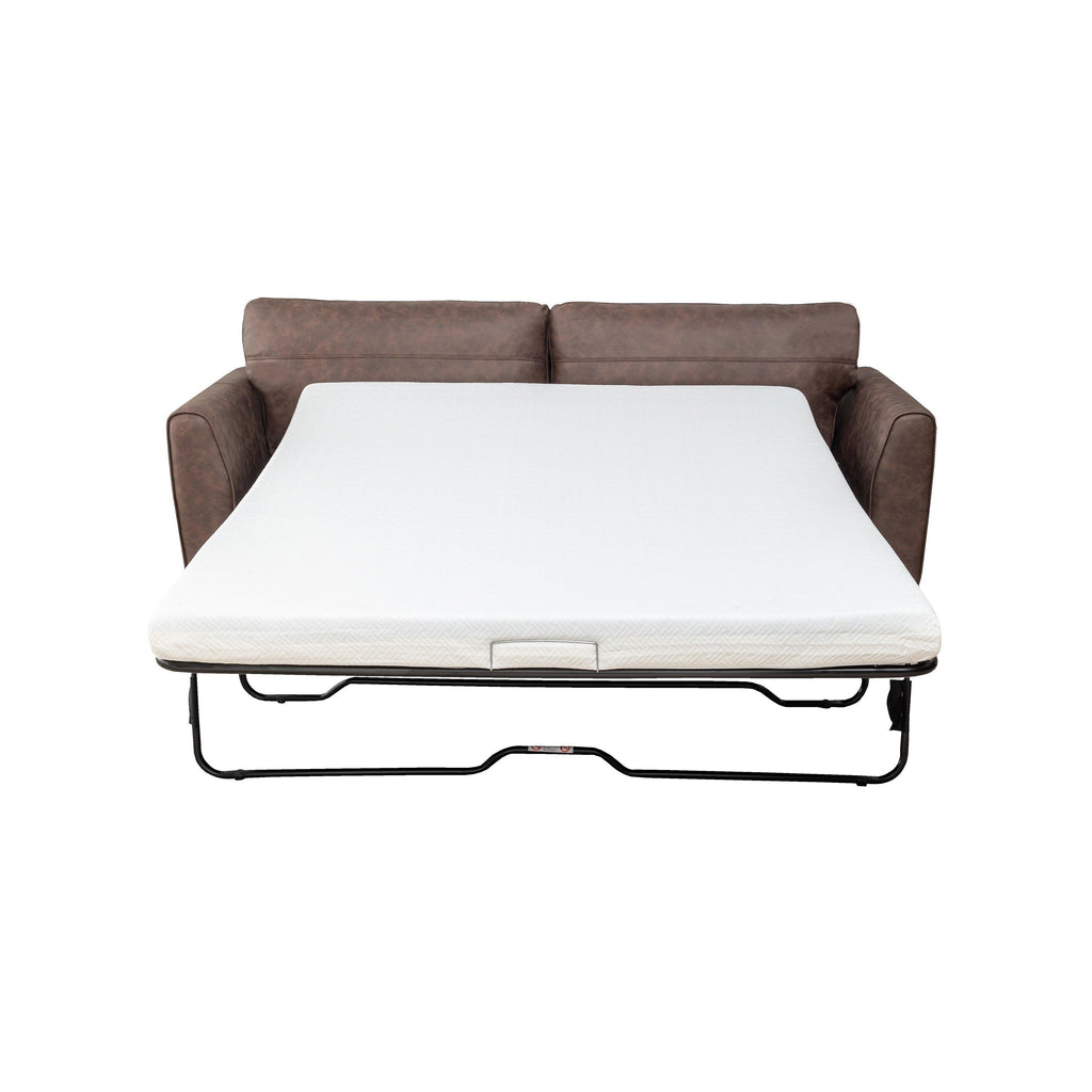 2-Seater Convertible Sofa Bed - Ideal for Small Spaces.