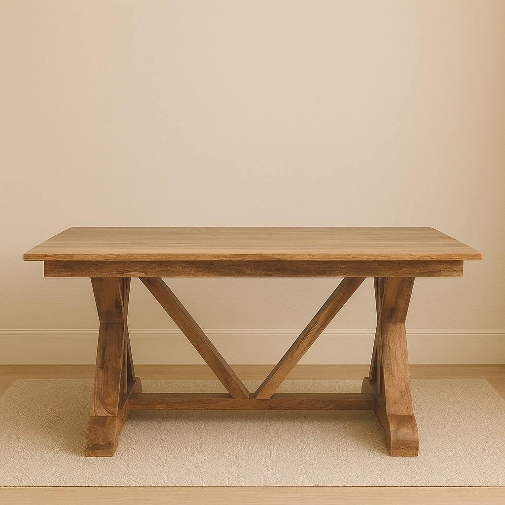 Solid Wood Treston Dining Table for Dining Rooms.