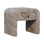 Nouveau Nightstand, 1-Drawer, Marble.