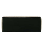Ivory Pleated Upholstered Queen Size Bed for Bedrooms.