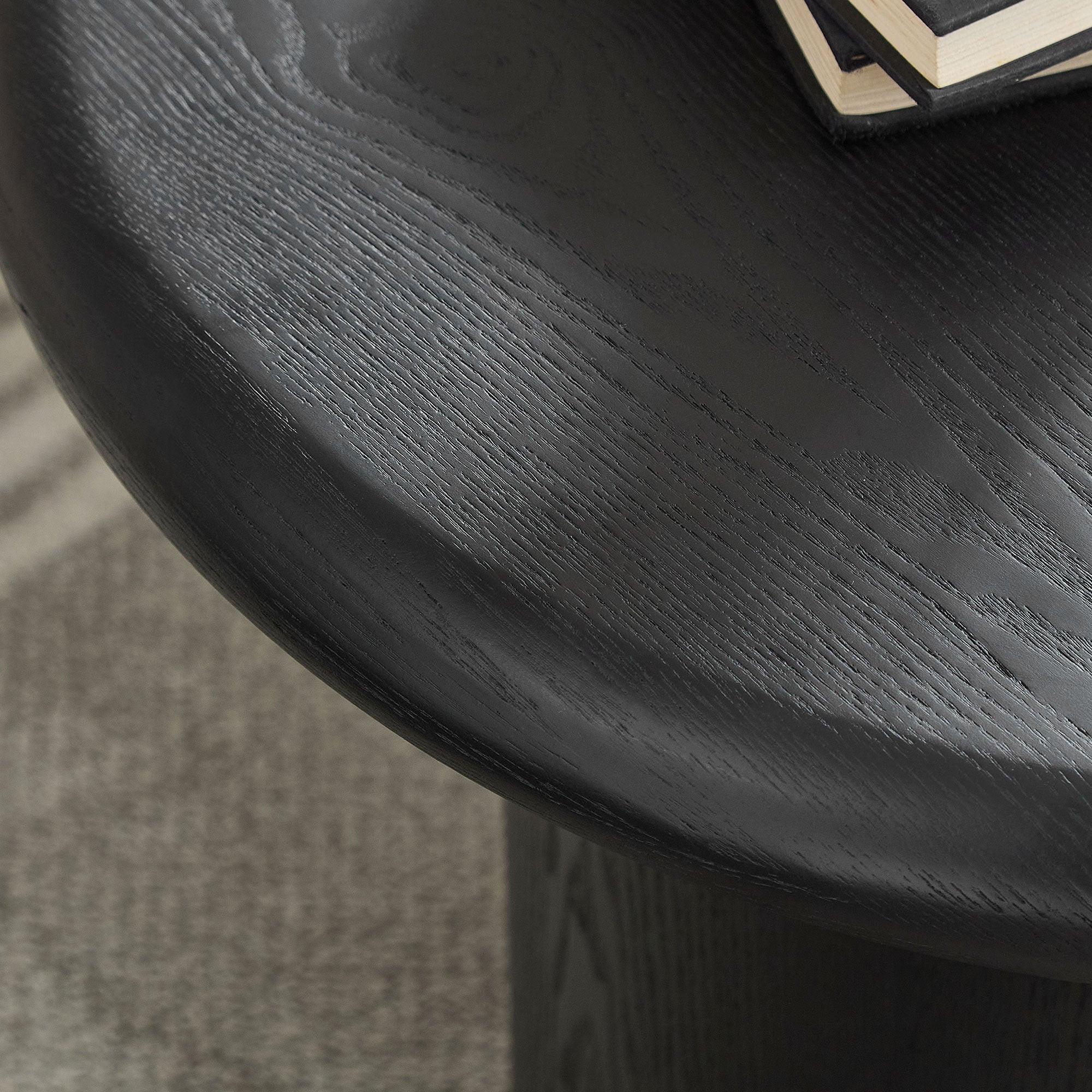 2-Piece Modern Round Coffee Table Set - Easy Assembly.