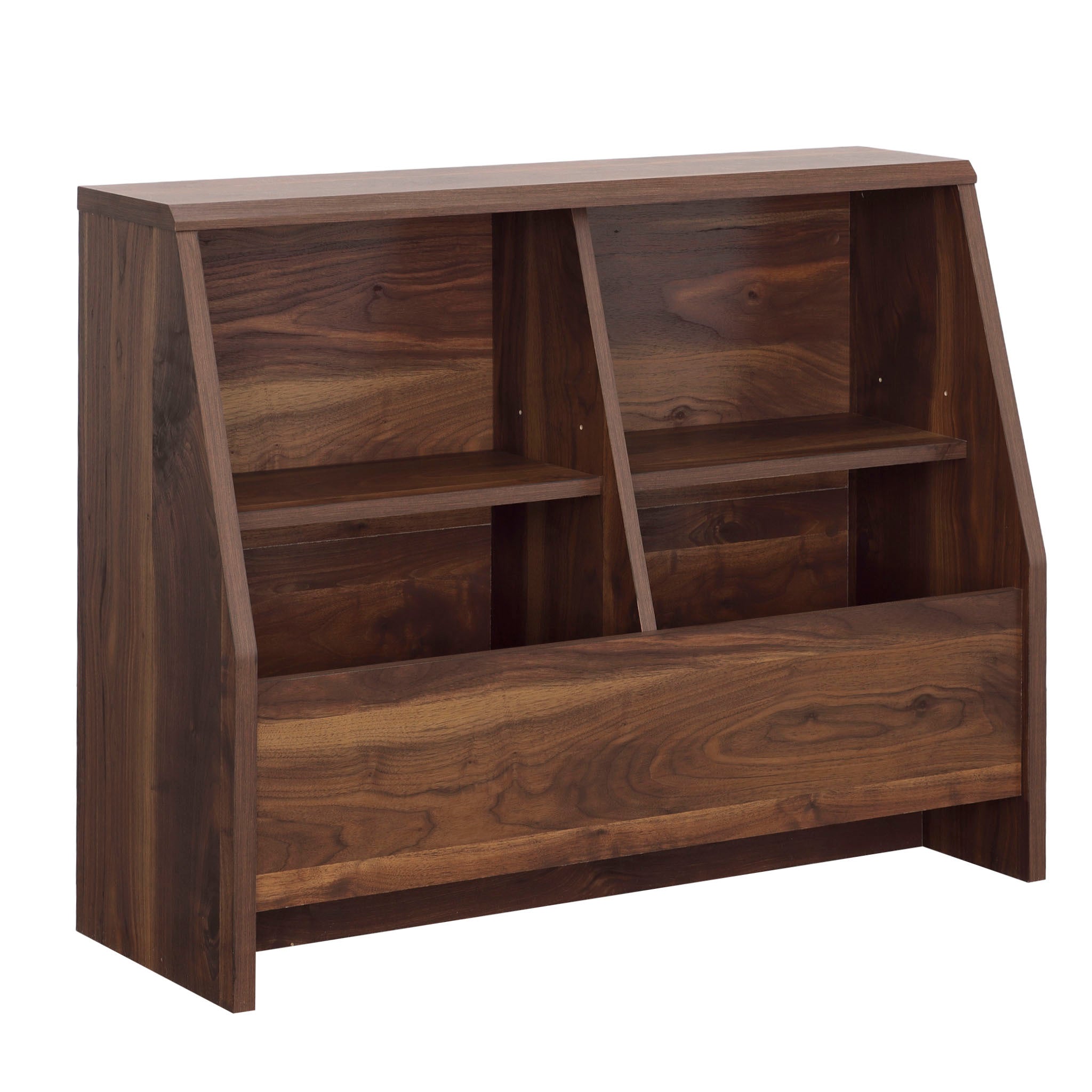 Bookcase, Brown finish