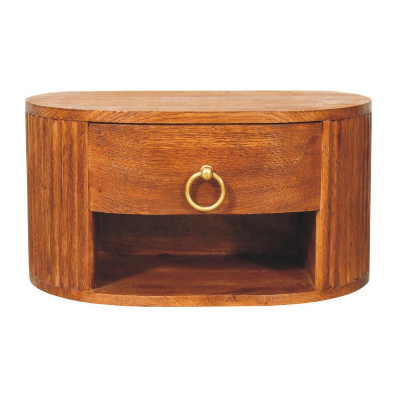 Artisan Furniture Solid Wood Nightstand for Bedrooms.