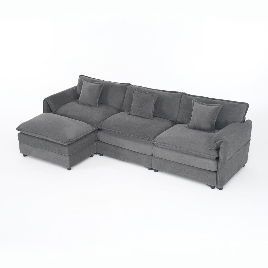 Modular Sectional Sofa - Versatile L Shaped Couch Set.