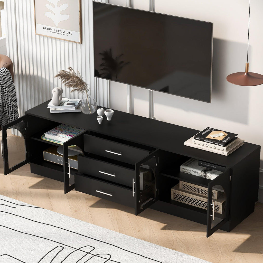 68.9'' Modern Minimalist TV Stand for TVs up to 75 Inches.