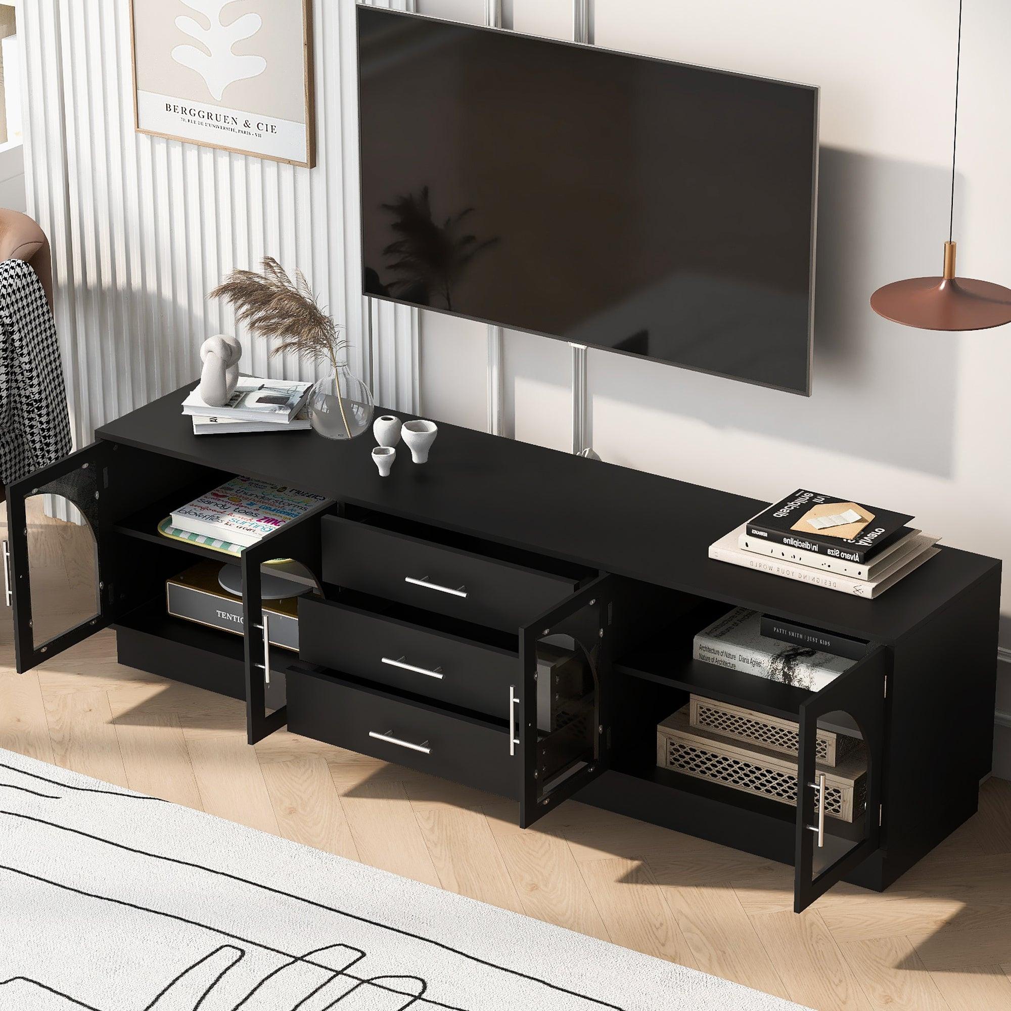 68.9'' Modern Minimalist TV Stand for TVs up to 75 Inches.