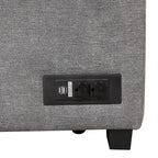 84.75 Sleeper Sofa Bed,2 in 1 Pull Out sofa bed L Shape Couch with Storage Ottoman for Living Room,Bedroom Couch and Small Apartment, Gray