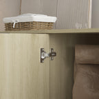 Wood Modern Buffet Cabinet - Elegant Storage Solution.