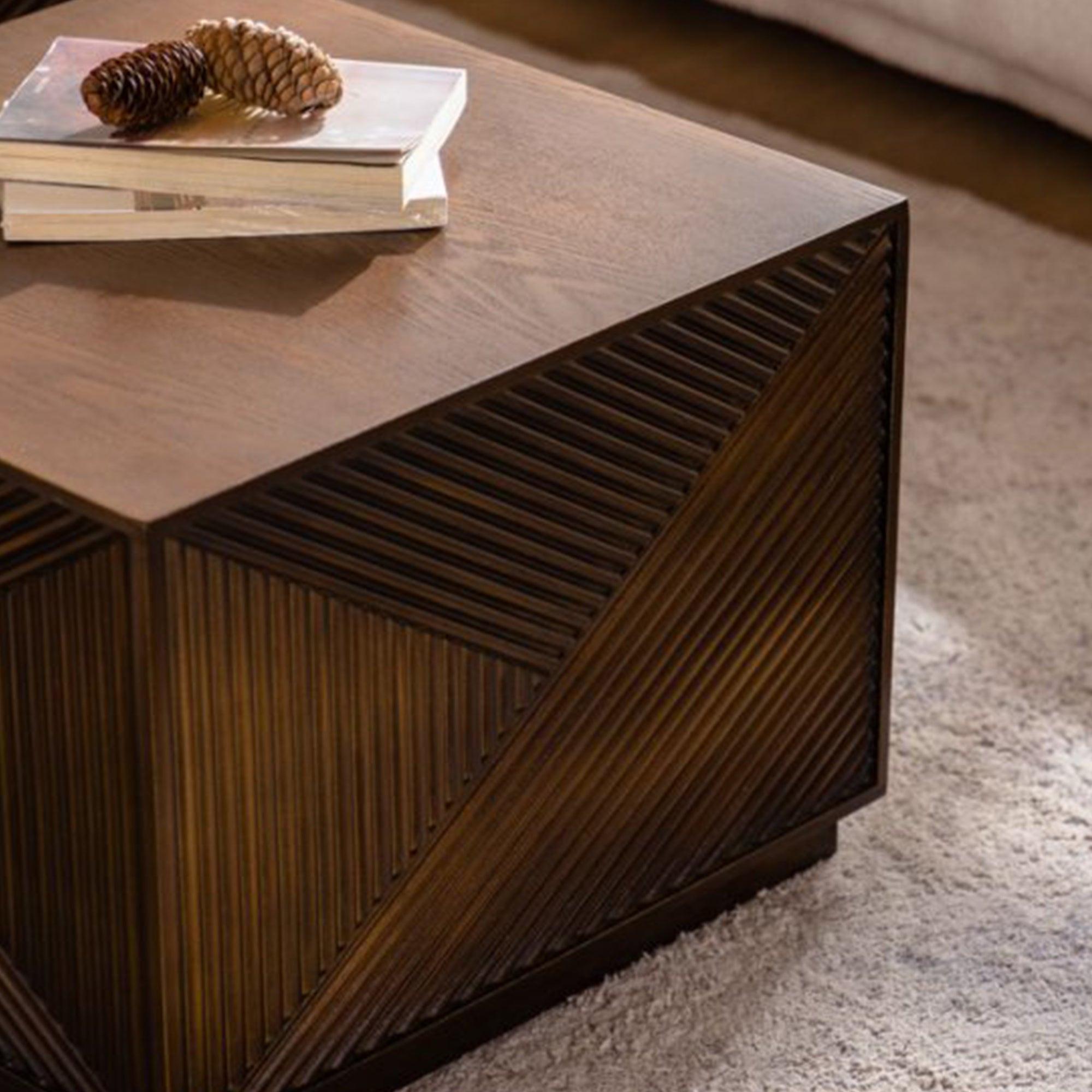 Modern Square Coffee Table for Living Room.