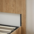 King Size Lift Up Storage Bed Frame with Hydraulic Storage.