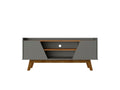 Marcus 53' TV Stand in Dark Sage Gray and Brown