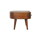 Chestnut Wave Coffee Table.