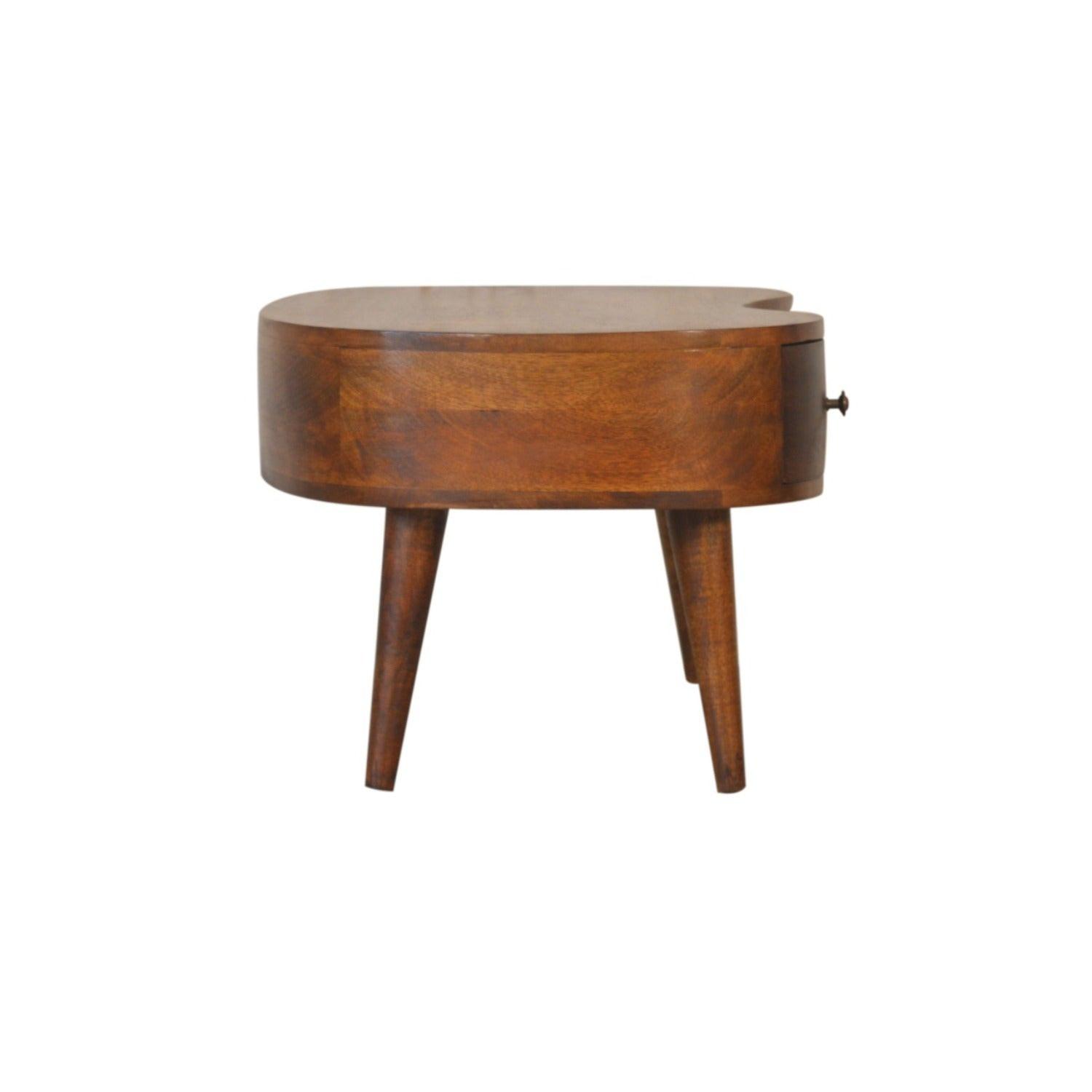 Chestnut Wave Coffee Table.