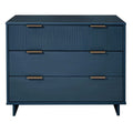 Granville 38' Dresser in Midnight Blue (3-Drawer)