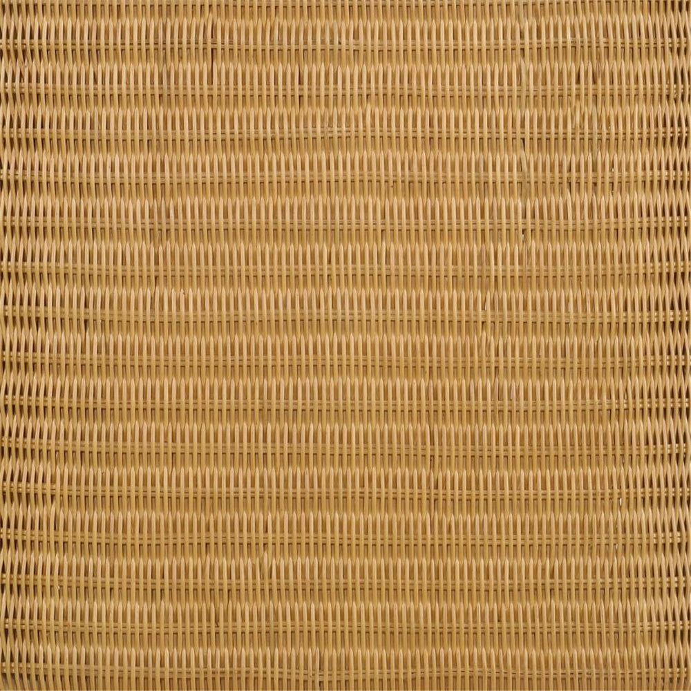 Close-up of woven rattan texture on the Natural Square Coffee Table, emphasizing craftsmanship and natural finish.