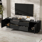 Modern TV Stand for TVs up to 75 Inches with Storage.
