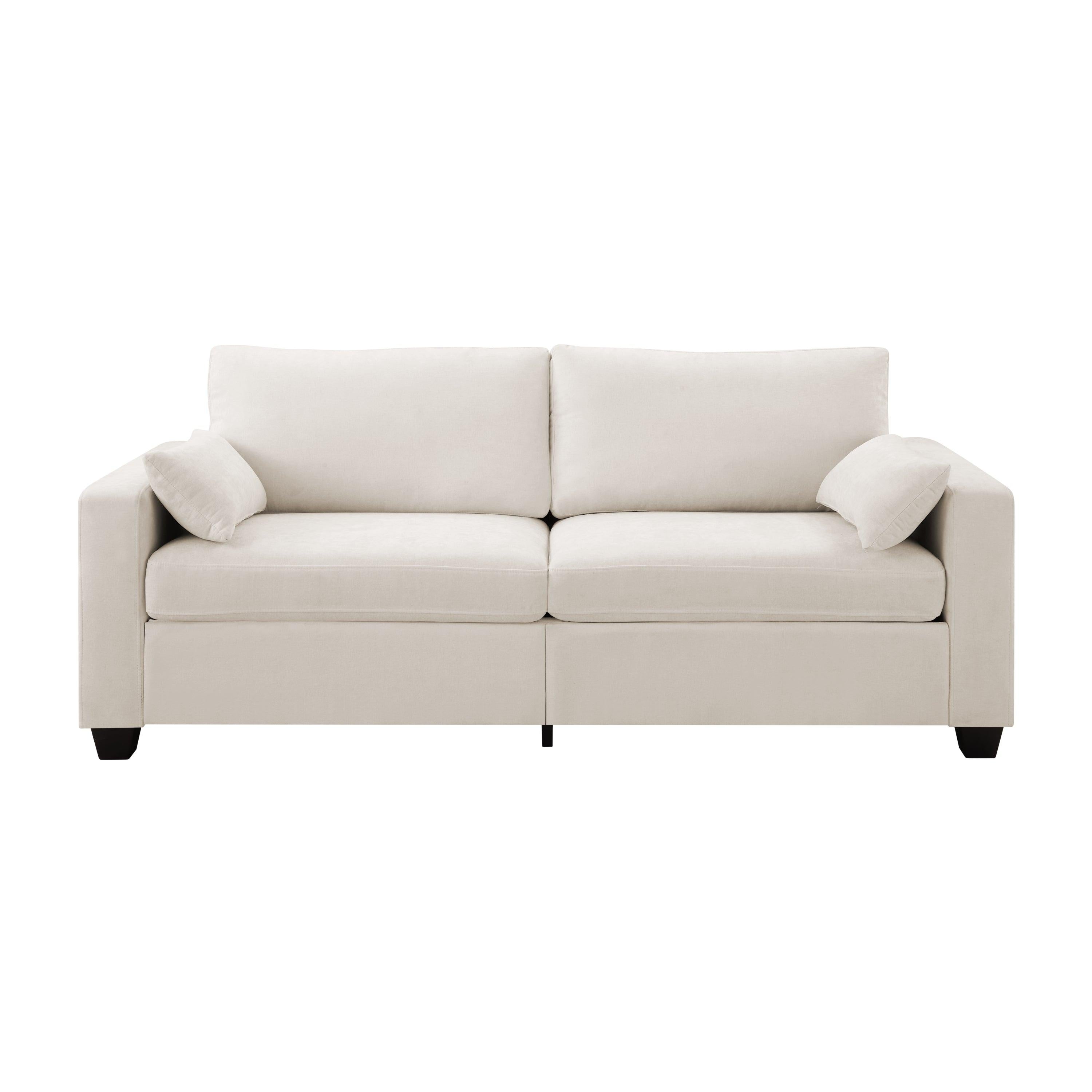 Modern Loveseat Sofa for Small Space Living Room.