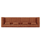 145.5 Inch Modular Sectional Sofa - Versatile Seating Solution.
