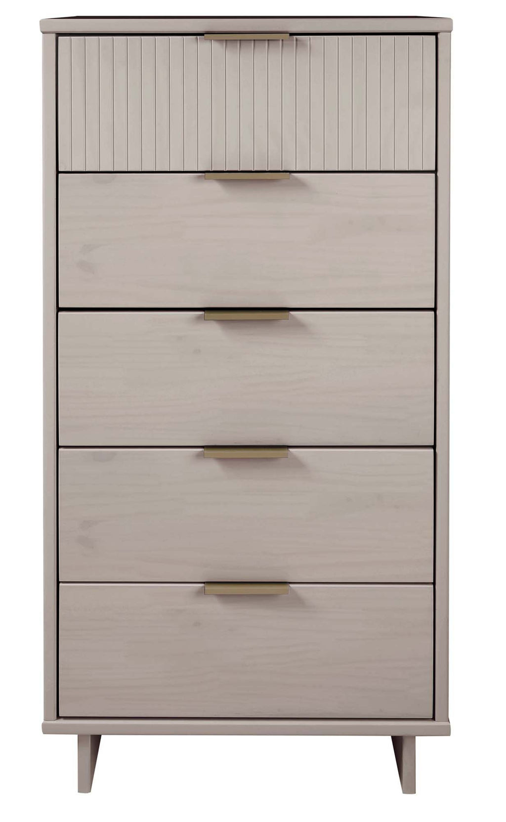 Granville 24' Chest in Light Gray (5-Drawer)