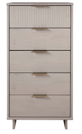 Granville 24' Chest in Light Gray (5-Drawer)