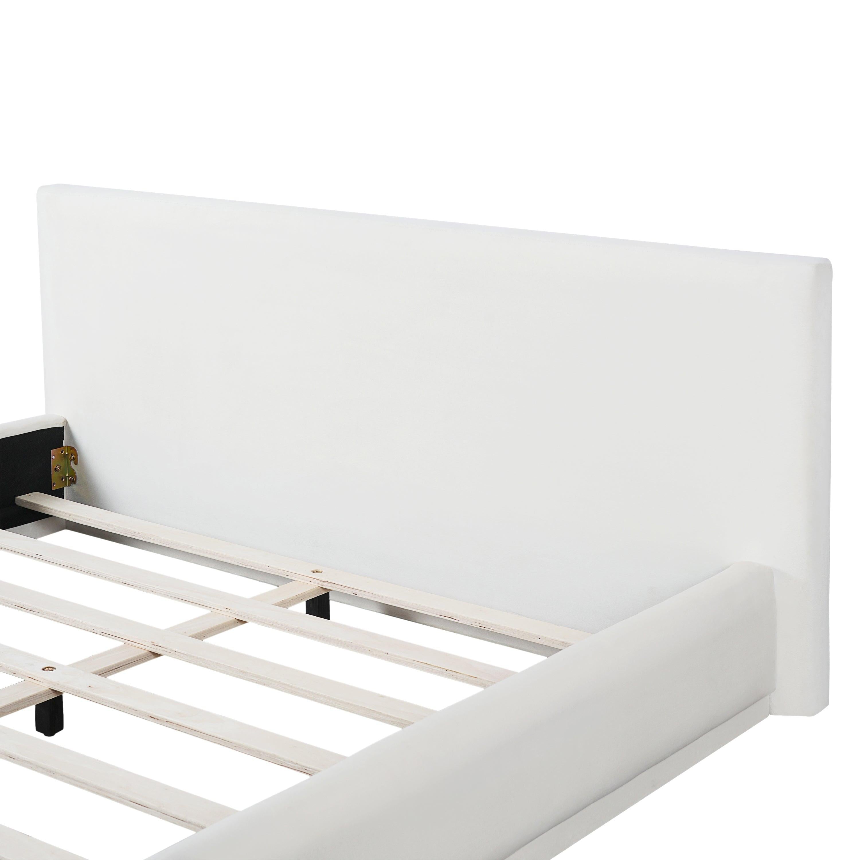 Comfortable Upholstered Bed for Cozy Bedrooms.