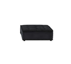 Aveline Black Velvet Lounge Chairs Set of 2.
