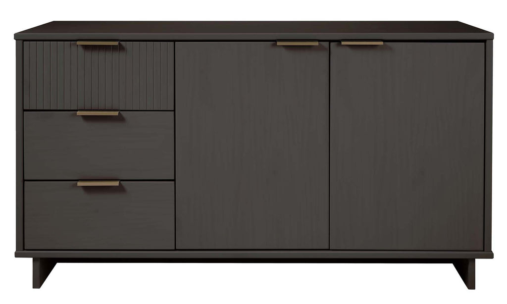 Granville 55' Sideboard in Charcoal Gray