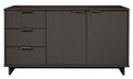 Granville 55' Sideboard in Charcoal Gray