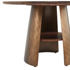 47.25 Inch Round Dining Table for 4-6 People.