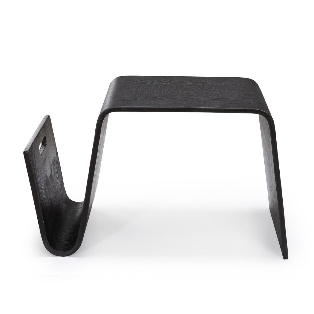 Brookside End Table in Black.