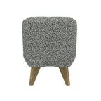 Blue Armless Accent Chair.