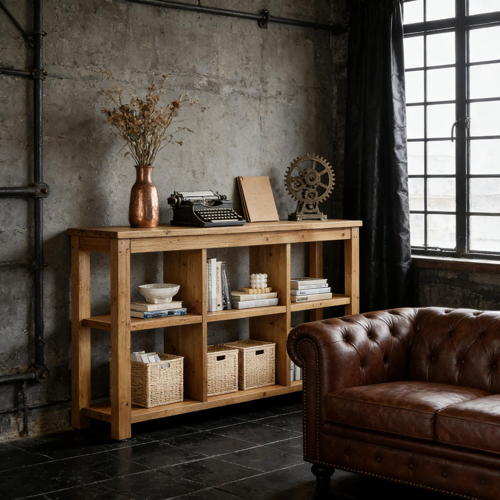 Solid Wood Console Table - Modern Design for Any Room.