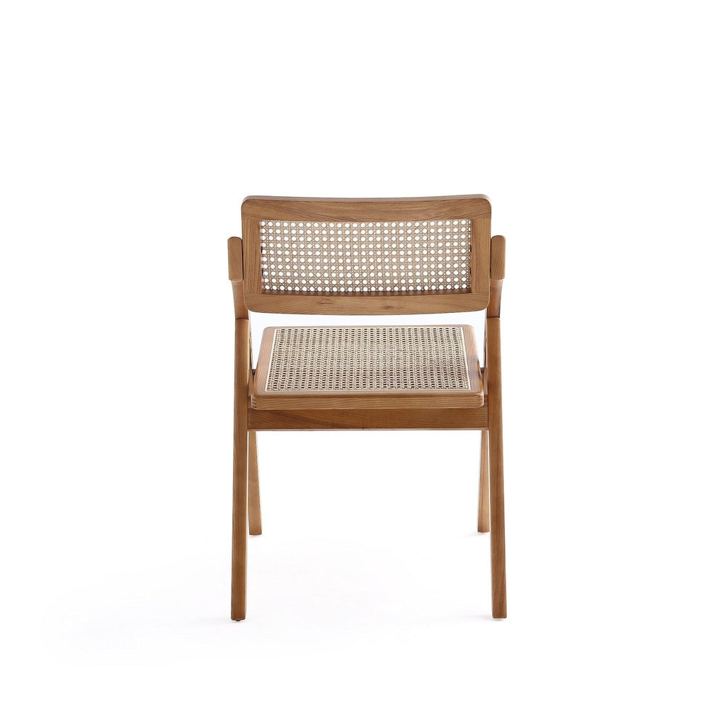 Lambinet Wood Folding Chair in Natural - Set of 2.