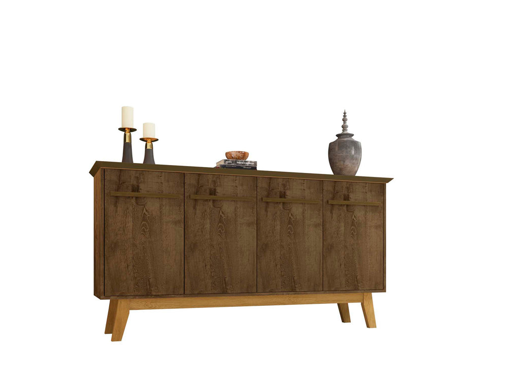 Yonkers 63' Sideboard in Rustic Brown