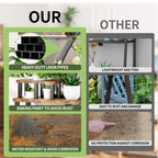 Plant Stand indoor 9-Tiered , 63.6' Tall Plant Stand with 5 Grow Lights, Adjustable Lighting Modes (5/3/2 Lights), 10-Level Dimming & 3 Timer Settings, Energy-Efficient, Perfect for Plant Growth