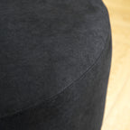 90' Curved Sofa with Throw Pillows, 4 Seater Luxury Velvet Couch with Half Moon Design and High-Density Foam, Ideal for Modern Living Room, Office & Apartment, Black