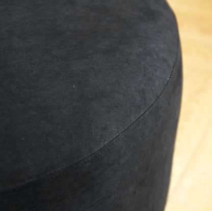 90' Curved Sofa with Throw Pillows, 4 Seater Luxury Velvet Couch with Half Moon Design and High-Density Foam, Ideal for Modern Living Room, Office & Apartment, Black