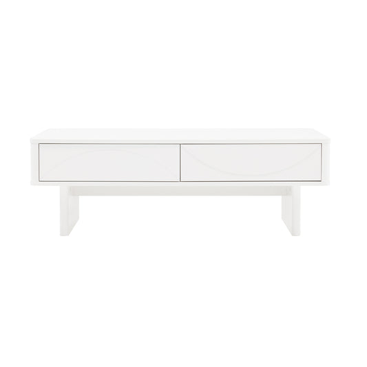 Ella 47' Coffee Table in White