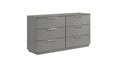 Elara Dresser with Two-Tone Finish and Ample Storage.