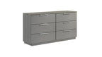Elara Dresser with Two-Tone Finish and Ample Storage.
