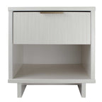Granville 18' Nightstand in White (1-Drawer)