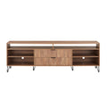 Dumbo 85' Fluted TV Stand in Golden Brown