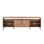 Dumbo 85' Fluted TV Stand in Golden Brown