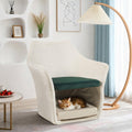 Pet Friendly Mid Century Modern Accent Chair - Groovy Boardz.