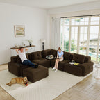 Modular Sectional Sofa for Versatile Living Room Seating.