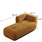 Upholstered Chaise Lounge for Comfort and Style.