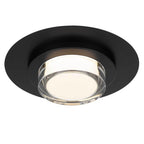 12 inch Square Black Integrated LED Flush Mount.