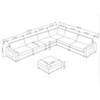 Modular Sofa for Modern Living - Ideal for Home & Office.